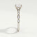 HOPE - Round Lab Diamond 950 Platinum Shoulder Set Ring