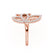 HADAR - Lab Diamond Statement Eternity 18k Rose Gold Eternity Lily Arkwright