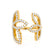 HADAR - Lab Diamond Statement Eternity 18k Yellow Gold Eternity Lily Arkwright