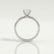 IRIS - Round Lab Diamond 950 Platinum Petite Channel Set Ring