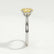 ISABELLA - Oval Yellow Lab Diamond 18K White Gold Solitaire