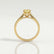 ISABELLA - Oval Yellow Lab Diamond 18k Yellow Gold Solitaire