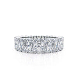 ICON  - 18k White Gold Radiant Statement Eternity Eternity Lily Arkwright