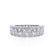 ICON  - 18k White Gold Radiant Statement Eternity Eternity Lily Arkwright
