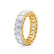 Icon - 18k Yellow Gold Emerald Statement Eternity Eternity Lily Arkwright