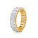 Icon - 18k Yellow Gold Radiant Statement Eternity Eternity Lily Arkwright