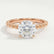 JULANE - Bubble & Bead Solitaire Lab Diamond Engagement Ring 18k Rose Gold