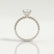 JULANE - Bubble & Bead Solitaire Lab Diamond Engagement Ring 950 Platinum