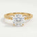 JULANE - Bubble & Bead Solitaire Lab Diamond Engagement Ring 18k Yellow Gold