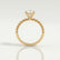 JULANE - Bubble & Bead Solitaire Lab Diamond Engagement Ring 18k Yellow Gold