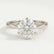 JULIET - Round Lab Diamond 18k White Gold Solitaire Ring