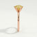 JULIET - Round Yellow Lab Diamond 18k Rose Gold Solitaire Ring
