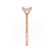JULANE - Bubble & Bead Solitaire Lab Diamond Engagement Ring 18k Rose Gold Lily Arkwright