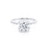 JULANE - Bubble & Bead Solitaire Lab Diamond Engagement Ring 950 Platinum Engagement Ring Lily Arkwright
