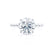 JULANE - Bubble & Bead Solitaire Lab Diamond Engagement Ring 950 Platinum Engagement Ring Lily Arkwright