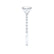 JULANE - Bubble & Bead Solitaire Natural Diamond Engagement Ring 18k White Gold Lily Arkwright
