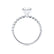 JULANE - Bubble & Bead Solitaire Lab Diamond Engagement Ring 950 Platinum Engagement Ring Lily Arkwright