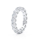 NADIA - 18k White Gold Statement Eternity Eternity Lily Arkwright