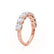 NADIA - 18k Rose Gold Statement Eternity Eternity Lily Arkwright