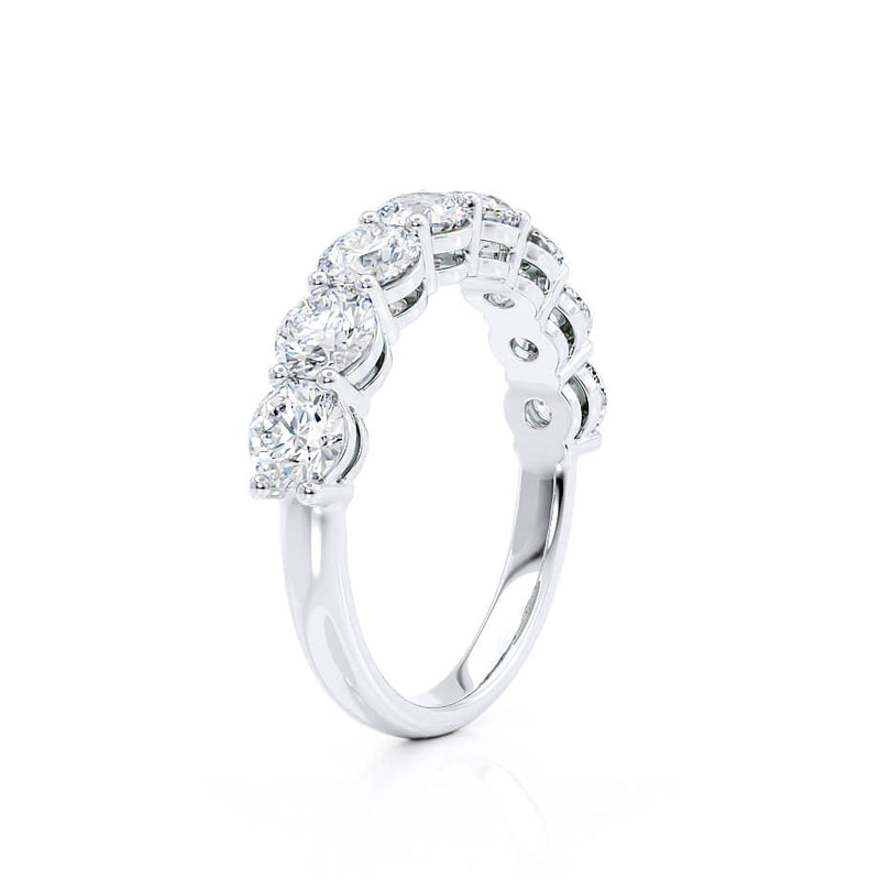 NADIA - 18k White Gold Statement Eternity Eternity Lily Arkwright