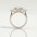 LEANORA - Round Lab Diamond 950 Platinum Trilogy Ring