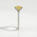 LILLIE LUXE - Round Yellow Lab Diamond & Diamond 950 Platinum Shoulder Set Ring