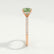 LIVELY - Cushion Green Lab Diamond 18k Rose Gold Petite Hidden Halo Pavé Shoulder Set Ring