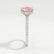 LIVELY - Elongated Cushion Pink Lab Diamond Platinum Petite Hidden Halo Pavé Shoulder Set
