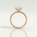 LIVELY - Marquise Lab Diamond 18K Rose Gold Micro Pavé Hidden Halo
