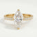 LIVELY - Marquise Lab Diamond 18K Yellow Gold Micro Pavé Hidden Halo