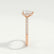 LIVELY - Pear Lab Diamond 18K Rose Gold Micro Pavé Hidden Halo