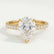 LIVELY - Pear Lab Diamond 18K Yellow Gold Micro Pavé Hidden Halo