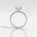 LIVELY - Princess Lab Diamond 950 Platinum Petite Hidden Halo