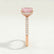 LIVELY - Princess Pink Lab Diamond 18k Rose Gold Petite Hidden Halo