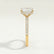 LIVELY - Radiant Lab Diamond 18k Yellow Gold Micro Pavé Hidden Halo