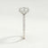 LIVELY - Round Lab Diamond 950 Platinum Petite Hidden Halo Pavé Shoulder Set Ring