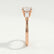 LOVETTA - Round & Baguette Lab Diamond 18k Rose Gold Trilogy