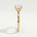 LULU - Asscher Lab Diamond 18k Yellow Gold Petite Solitaire