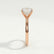 LULU - Cushion Lab Diamond 18k Rose Gold Petite Solitaire