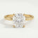 LULU - Cushion Lab Diamond 18k Yellow Gold Petite Solitaire