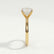 LULU - Cushion Lab Diamond 18k Yellow Gold Petite Solitaire