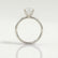 LULU - Emerald Lab Diamond Platinum Petite Solitaire