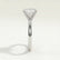 Lulu petite solitaire oval lab diamond set 18k white gold platinum engagement ring