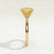 LULU - Oval Yellow Lab Diamond 18k Yellow Gold Petite Solitaire