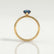 LULU - Pear Alexandrite 18k Yellow Gold Petite Solitaire Ring