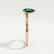 LULU - Pear Emerald 18k Rose Gold Petite Solitaire Ring