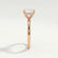LULU - Princess Lab Diamond 18k Rose Gold Petite Solitaire
