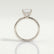 LULU - Princess Lab Diamond 950 Platinum Petite Solitaire