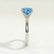 LULU - Radiant Blue Lab Diamond 950 Platinum Solitaire