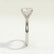 Lulu petite solitaire radiant lab diamond set 18k white gold platinum engagement ring